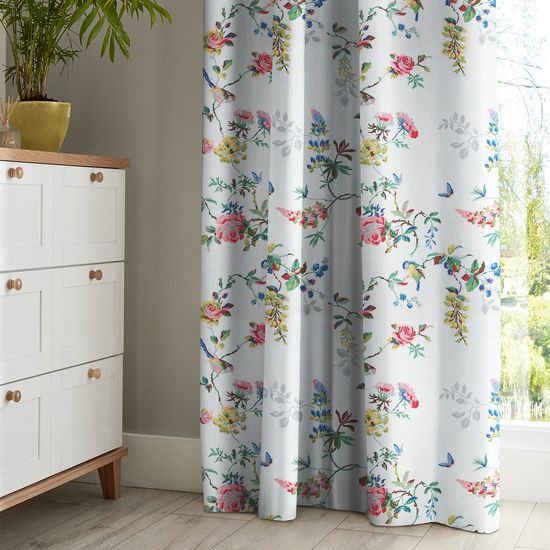 Cath Kidston Birds and Roses Multi Curtain